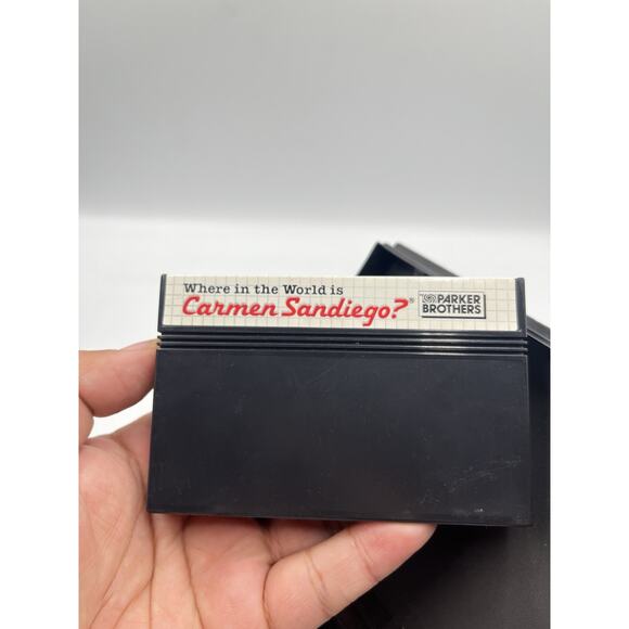 Where in The World is Carmen Sandiego (Sega Master System) CIB Tested W/manuals - Picture 8 of 8